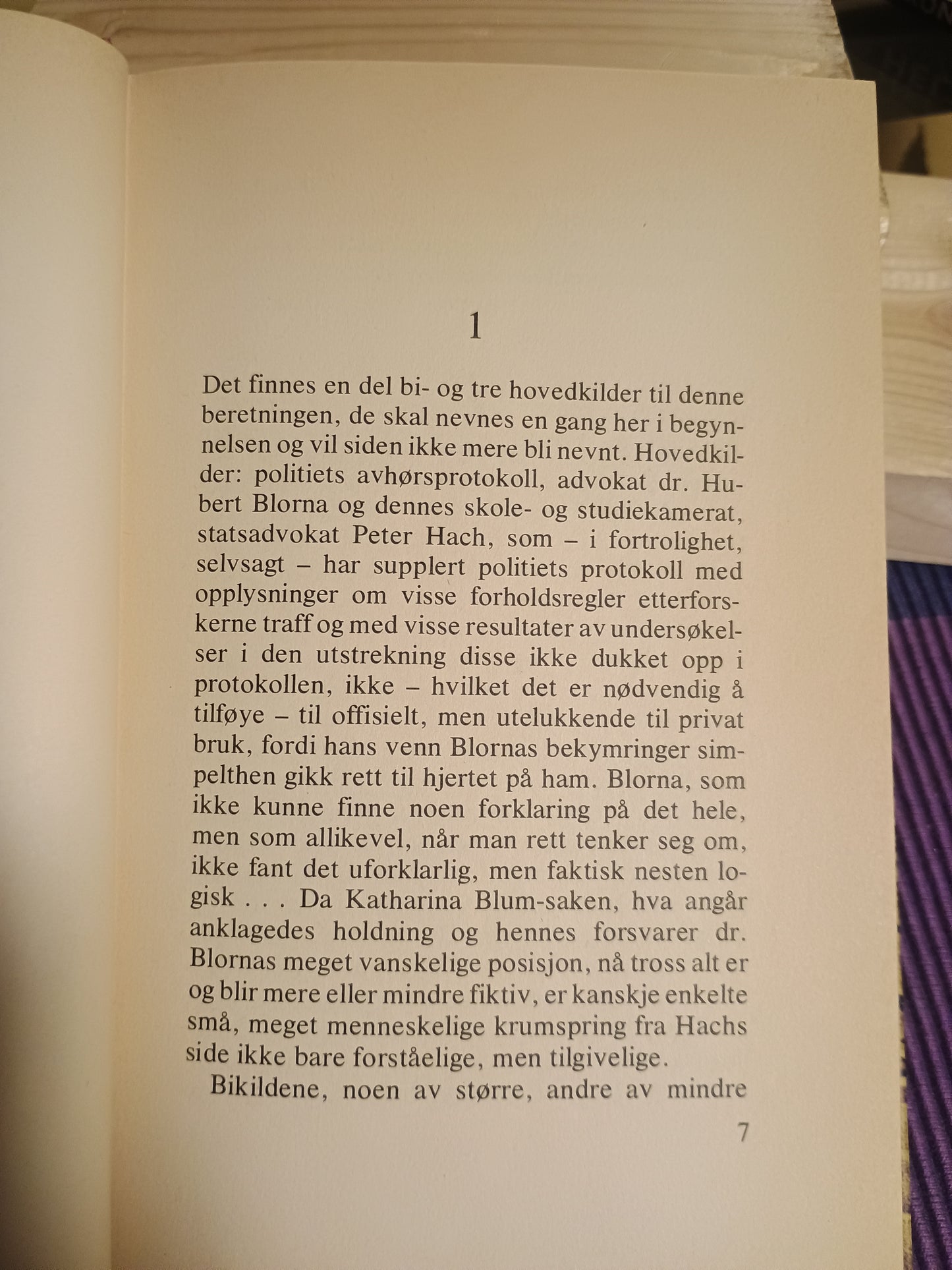 Katharina Blums tapte ære, Heinrich Böll