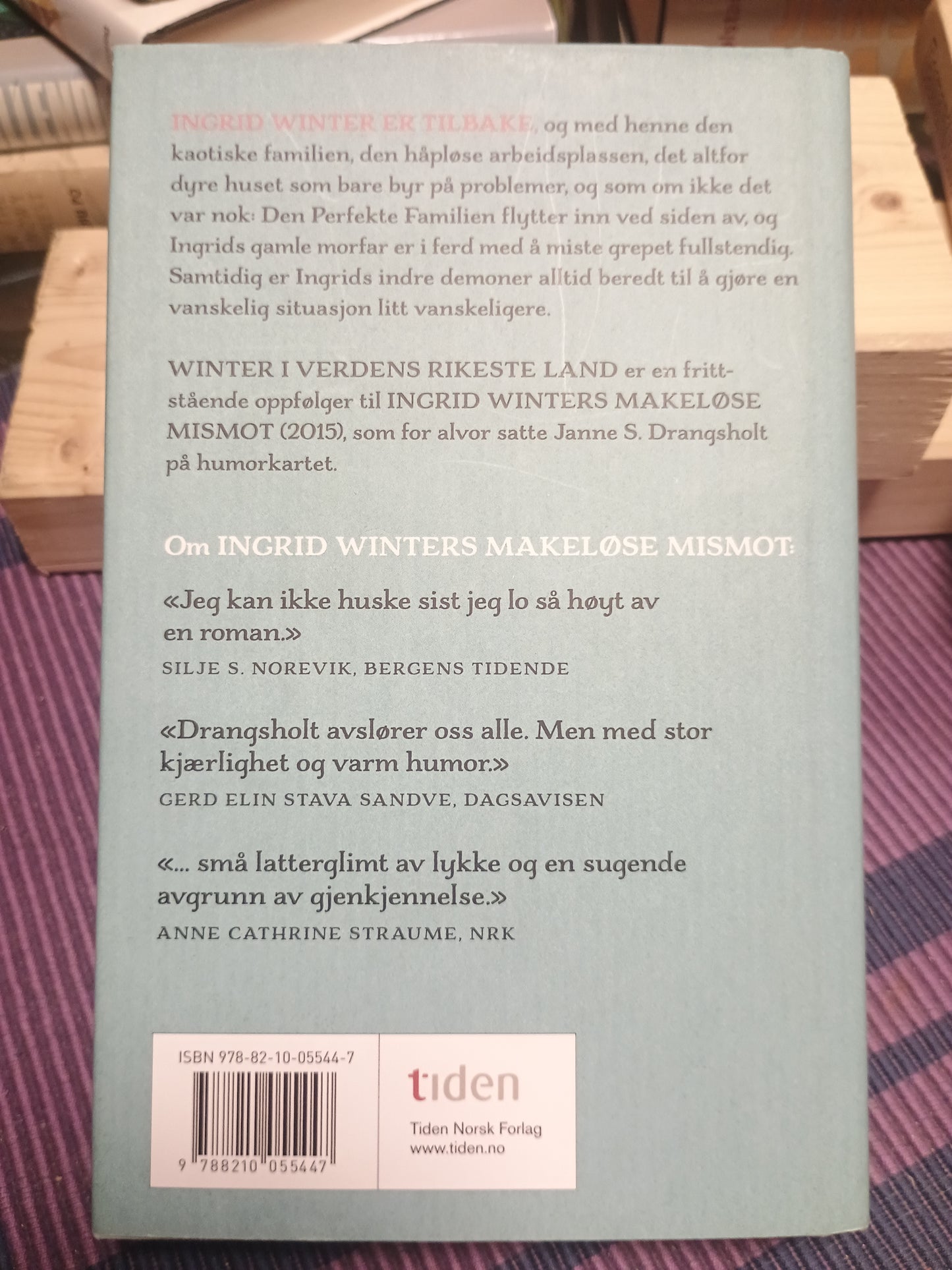 Winter i verdens rikeste land, Janne S. Drangsholt