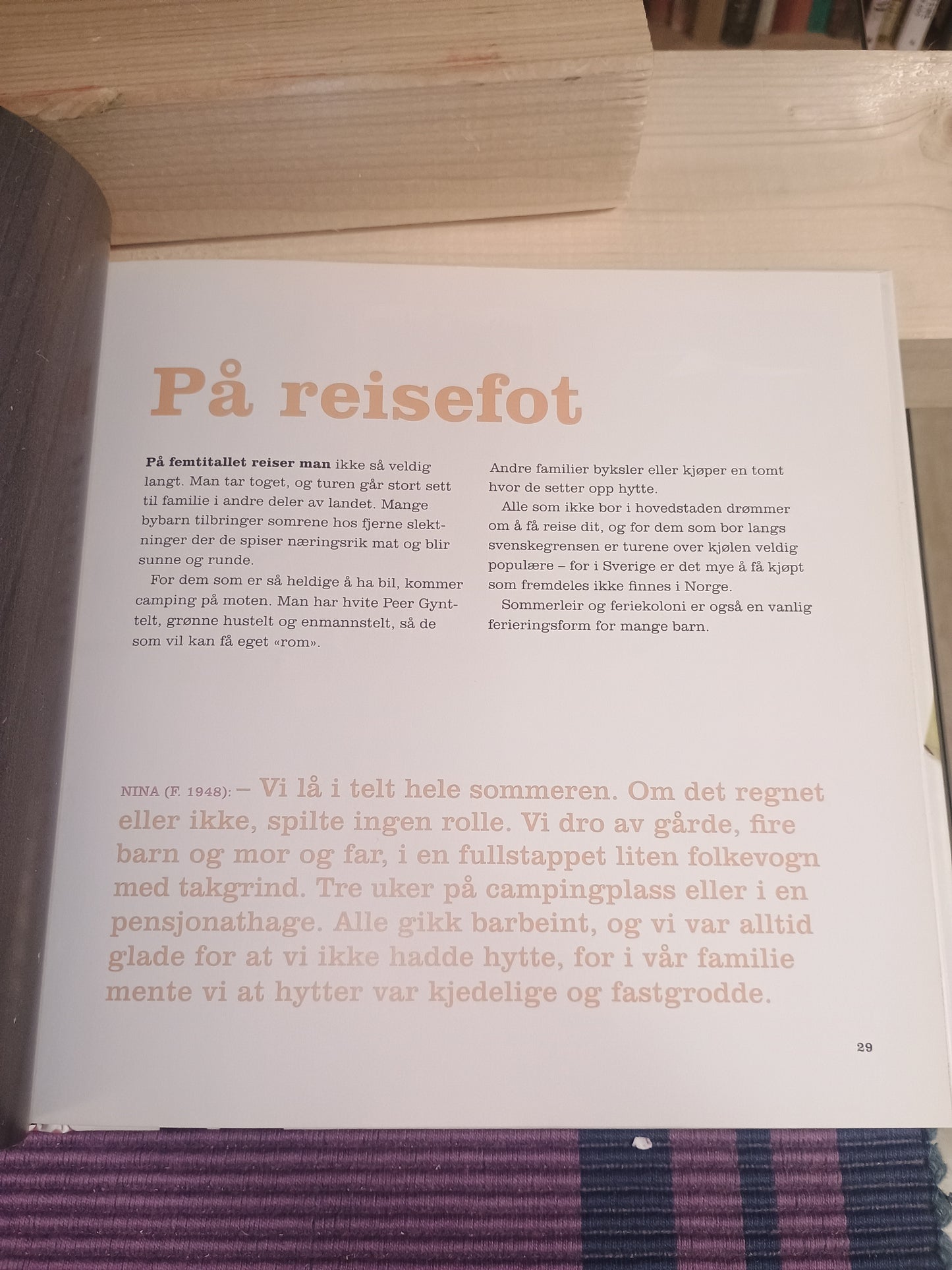 Barndom: 50-tallet, Kristin von Hirsch