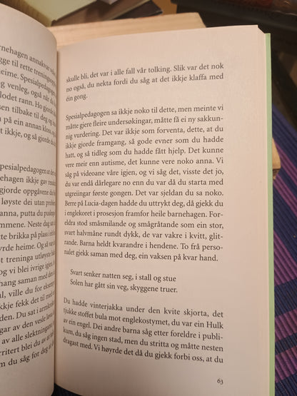 Tung tids tale, Olaug Nilssen