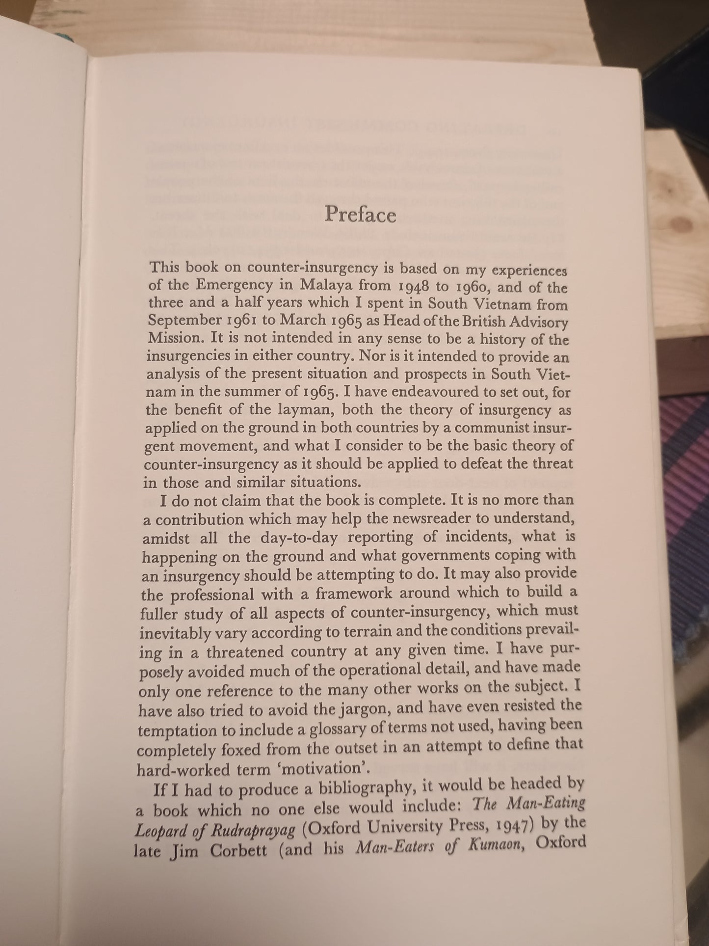 Defeating Communist Insurgency, Sir Robert Thompson