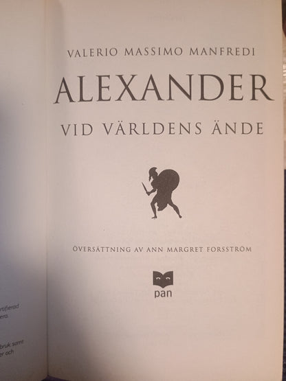 Alexander: Vid världens ände, Valerio Massimo Manfredi