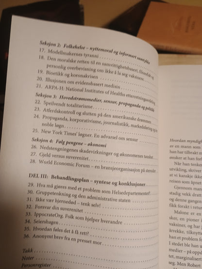 Hvordan myndighetene bløffet oss, Robert W. Malone