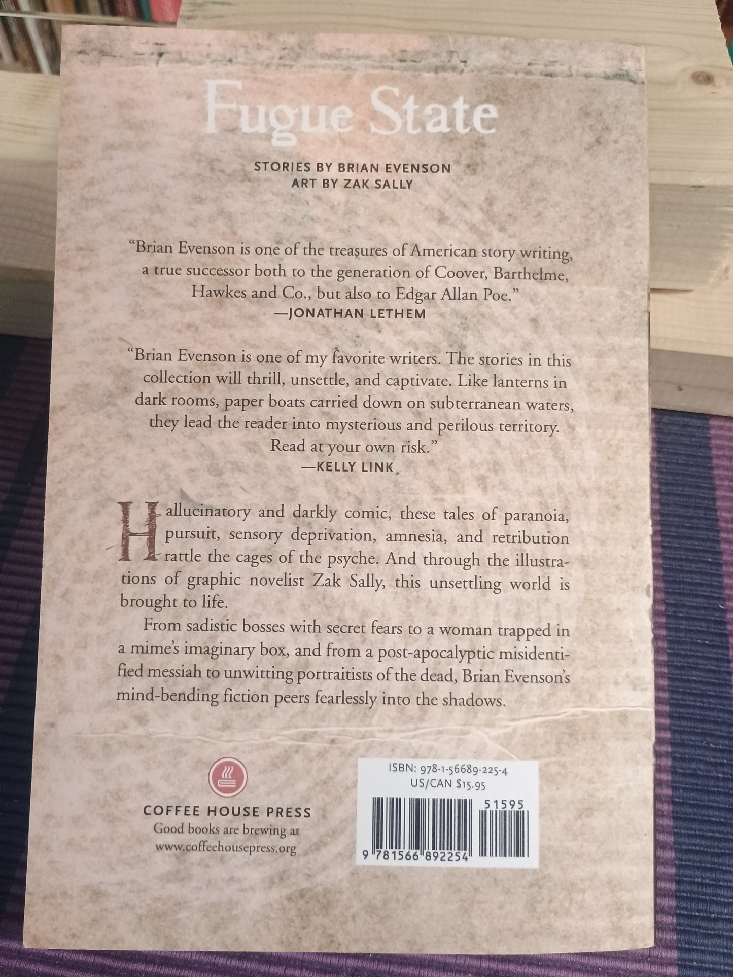 Figur State, Brian Evenson