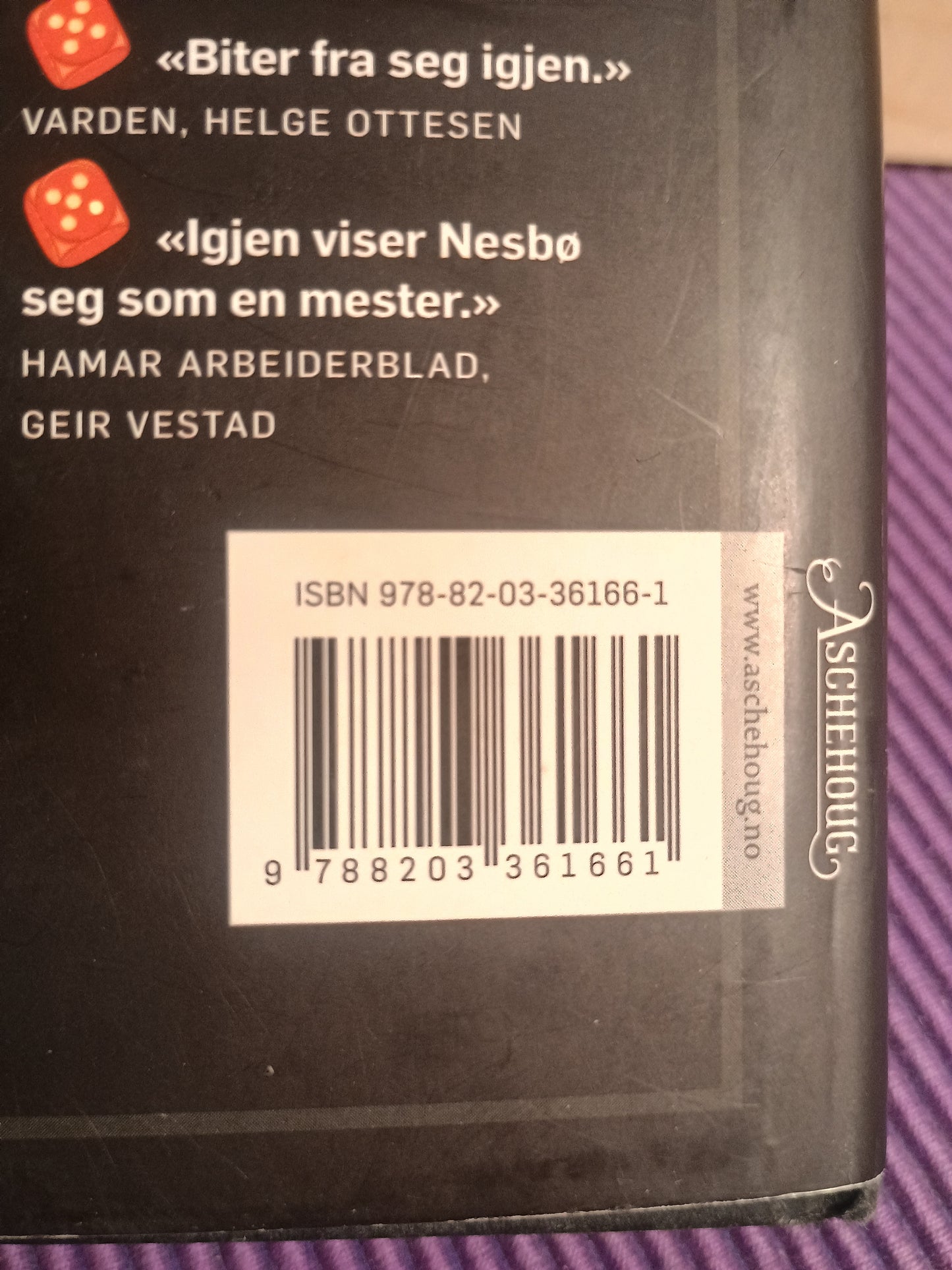Tørst, Jo Nesbø