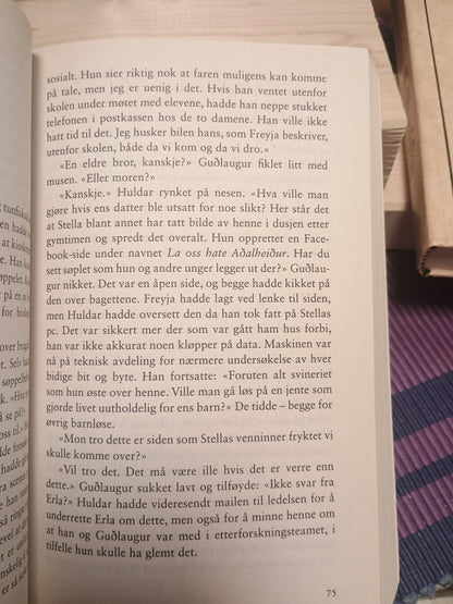 Syndsforlatelse, Yrsa Sigurdardóttir