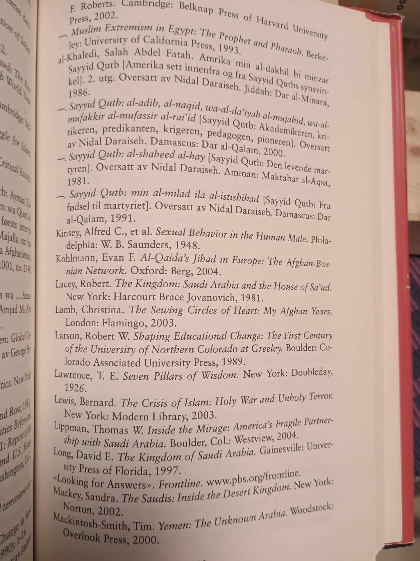 AL Qaida og veien til 11. september, Lawrence Wright