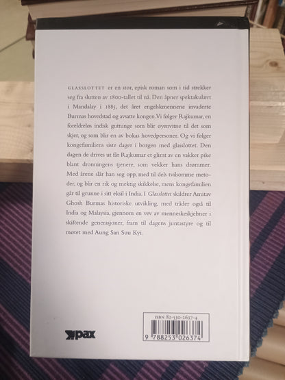 Glasslottet, Amitav Ghosh