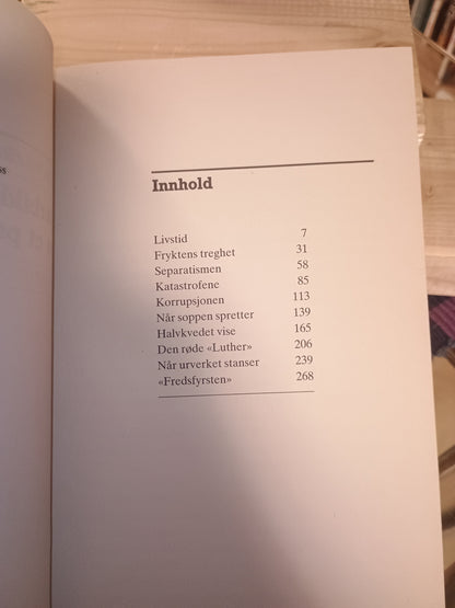 Nærbilder fra et politisk jordskjelv, Hans Wilhelm Steinfeld