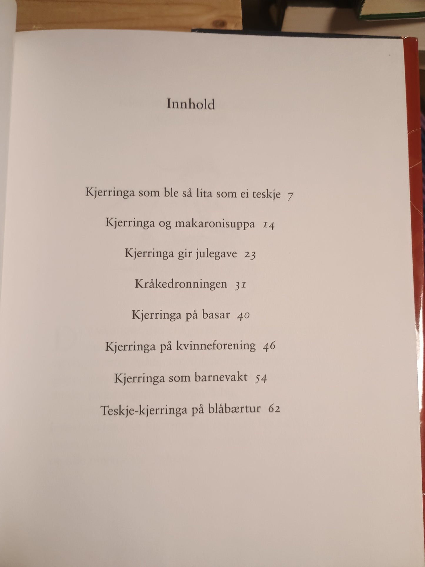 Kjerringa som ble så lita som ei teskje, Alf Prøysen