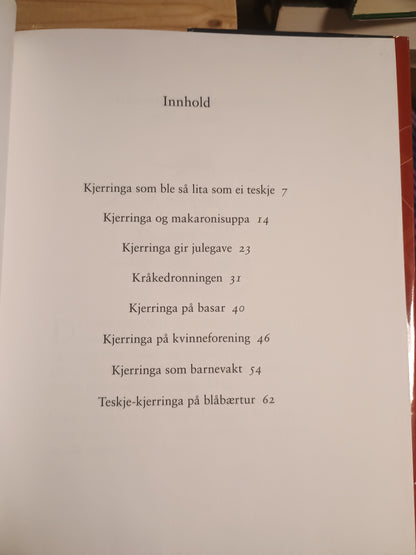 Kjerringa som ble så lita som ei teskje, Alf Prøysen