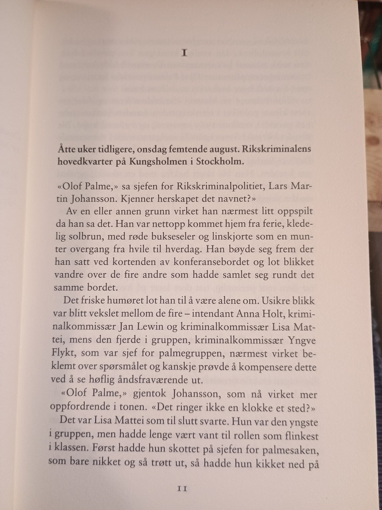 Faller fritt som i en drøm, Leif GW Persson