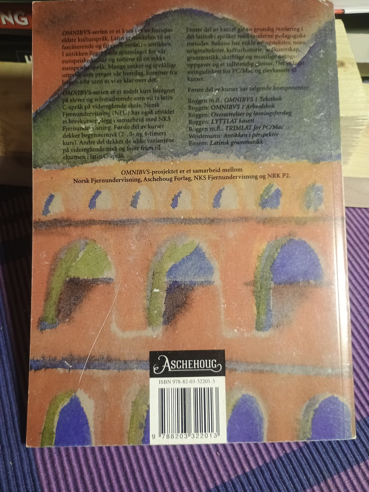 Omnibus 1, tekstbok, V. Toggen, R. Hesse og Gudrun Haastrup
