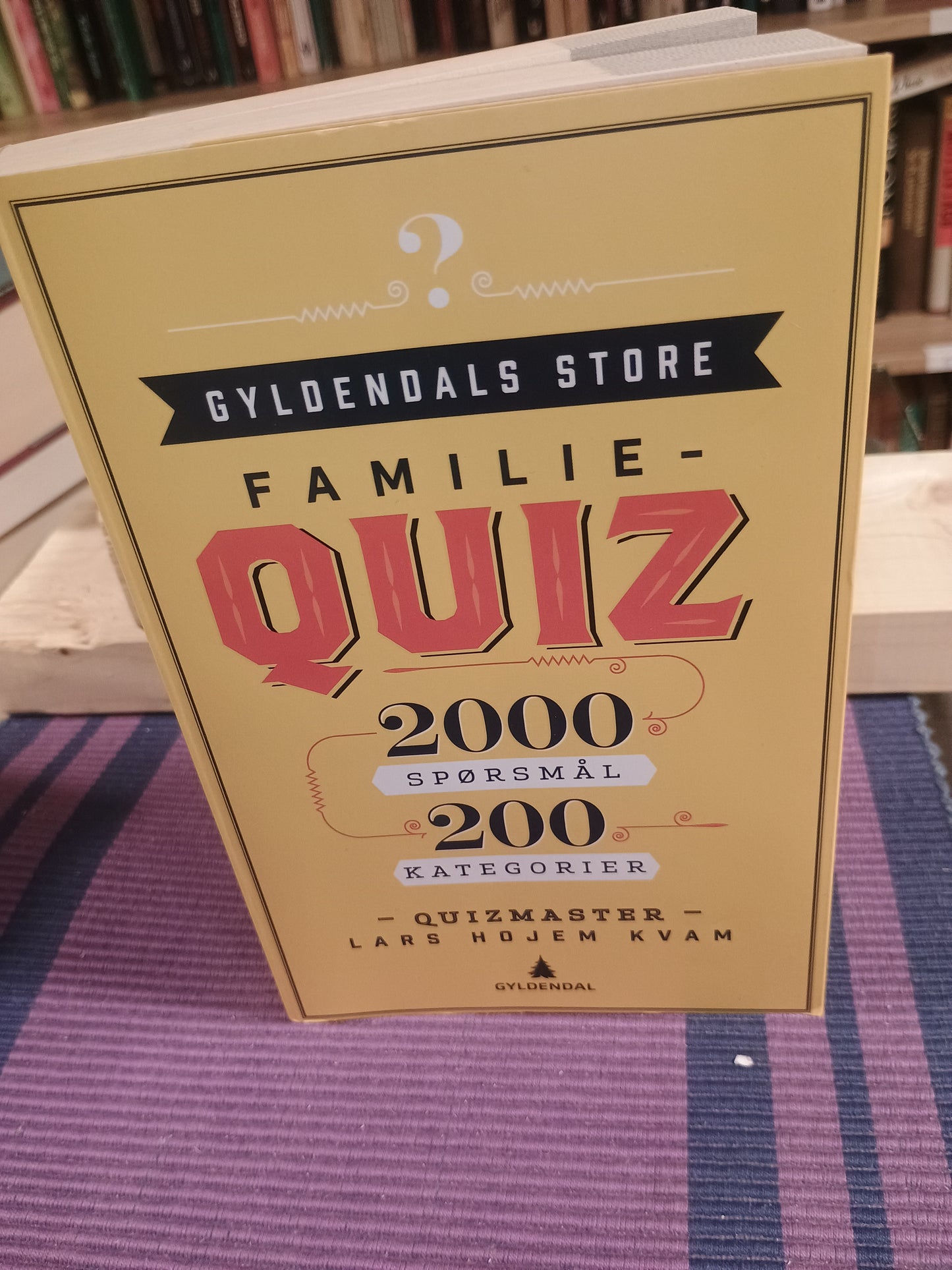 Gyldendals store familiequiz, Lars Hojem Kvam