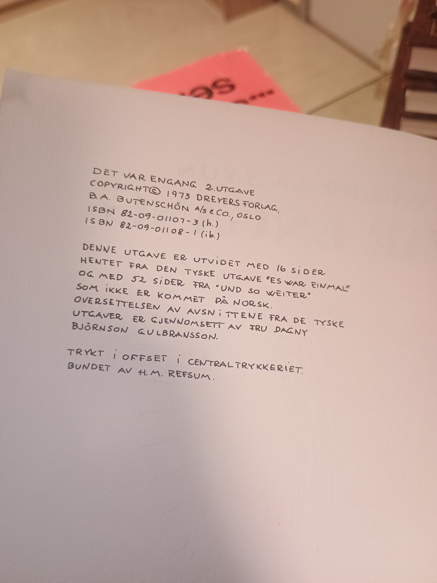 Det var engang, Olaf Gulbransson