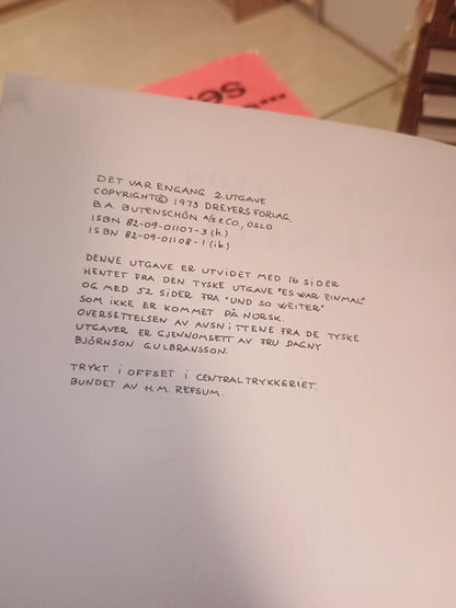 Det var engang, Olaf Gulbransson