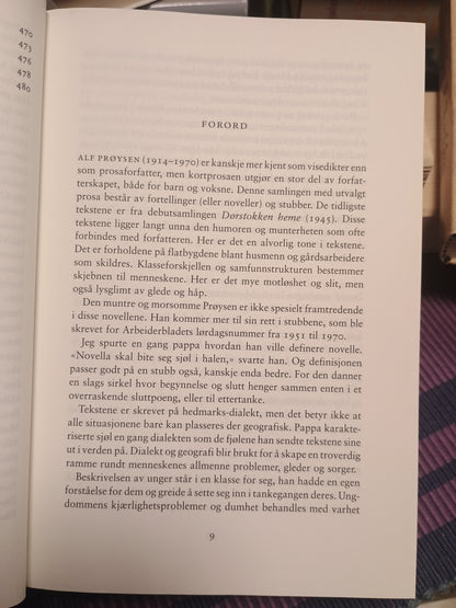 Prøysen i prosa, Alf Prøysen