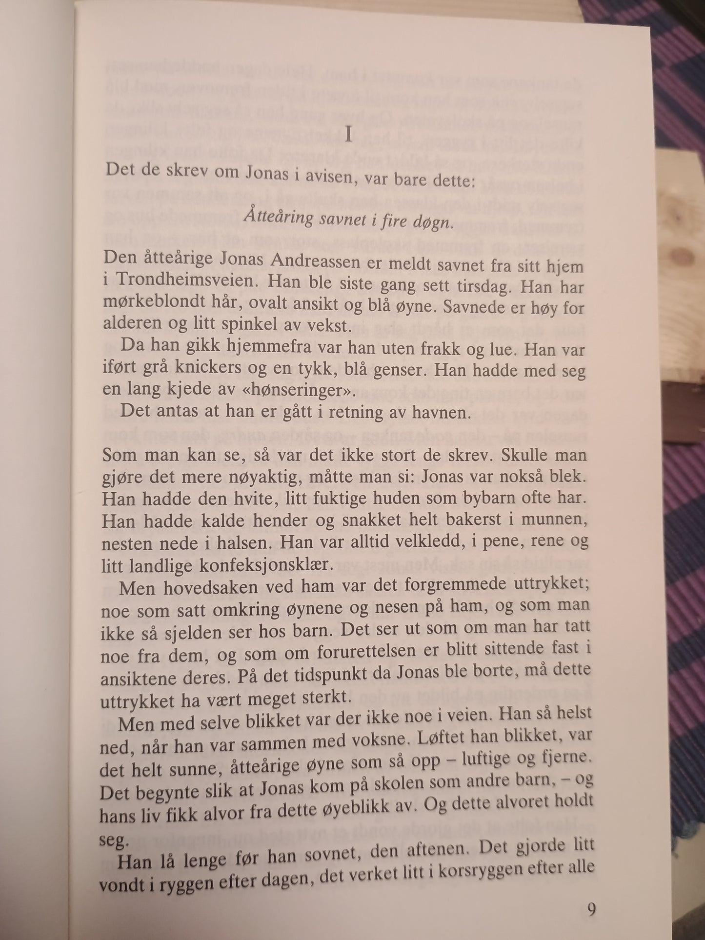 Jonas, Jens Bjørnebo