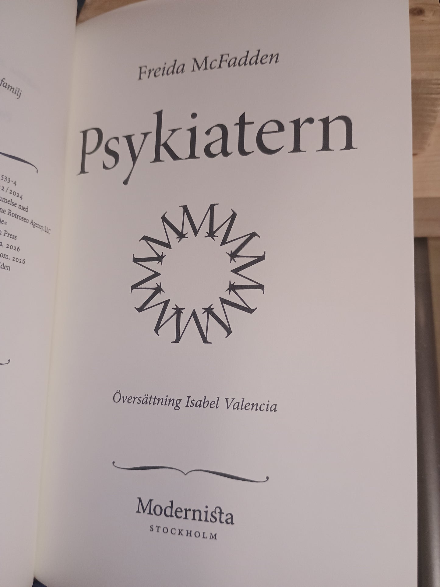 Psykiatern, Freida McFadden