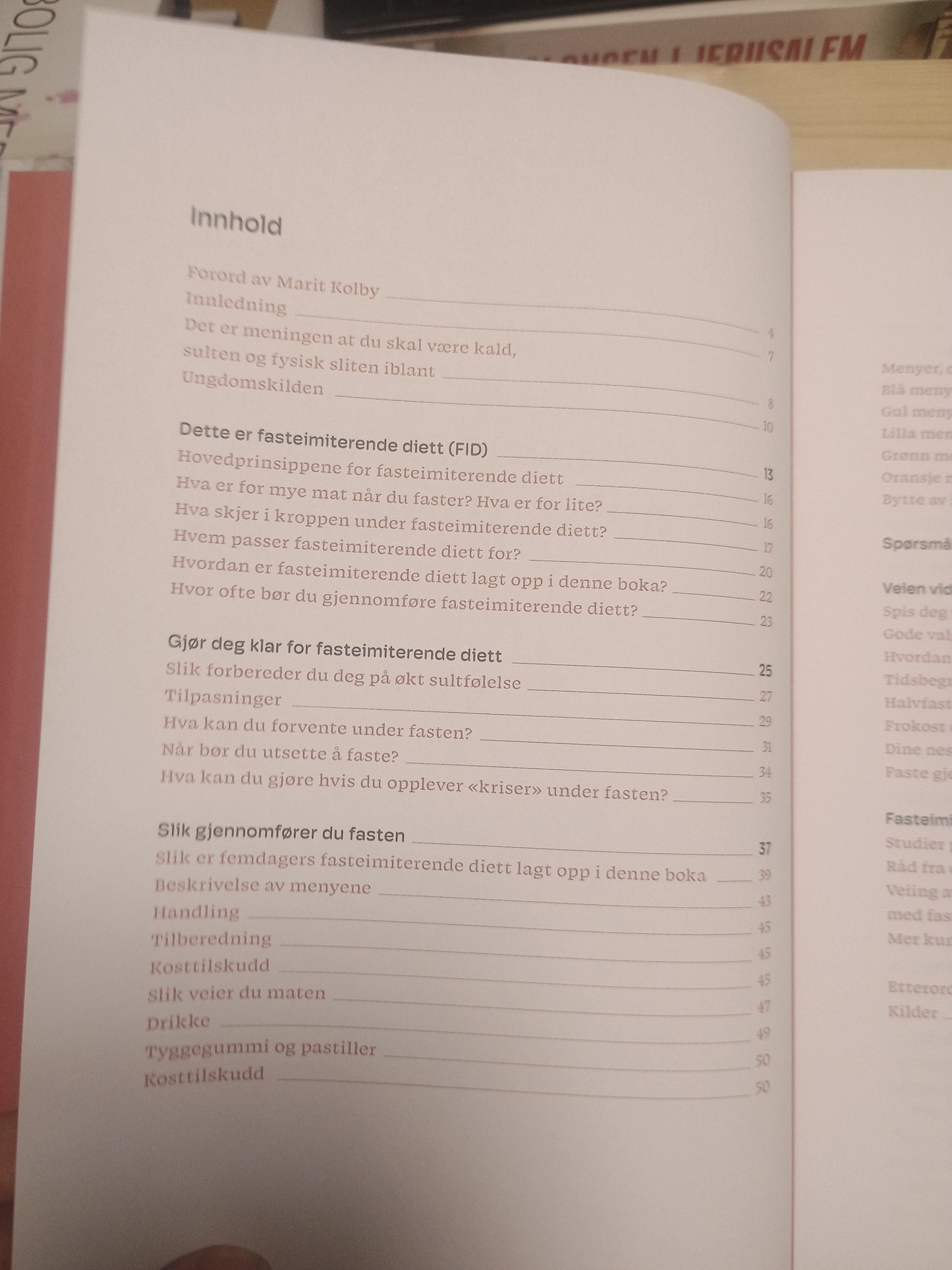 Femdagers nullstilling; Forny kroppen innenfra med spisende faste, Inge Lindseth og Susan Stave