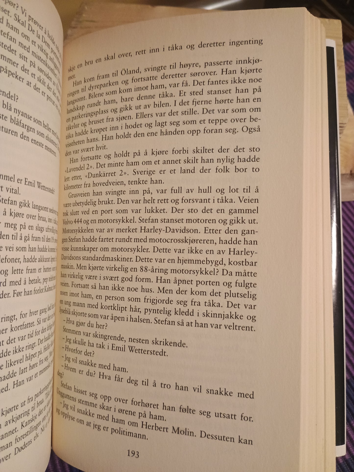 Danselærerens tilbakekomst, Henning Mankell