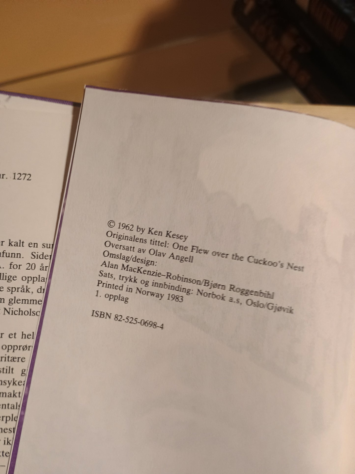 Gjøkeredet, Ken Kesey