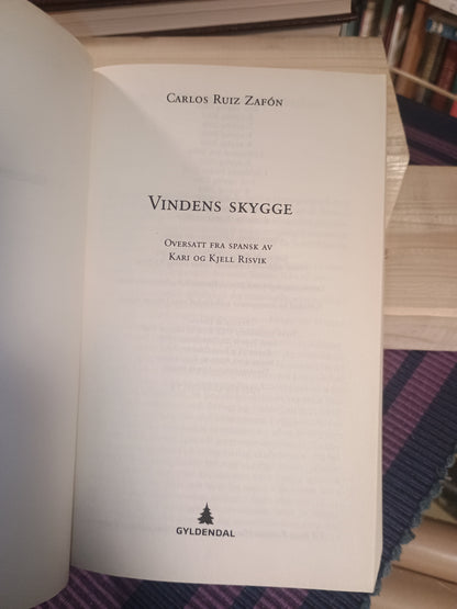 Vindens skygge, Carlos Ruiz Zafón
