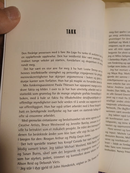 No logo. Naomi Klein