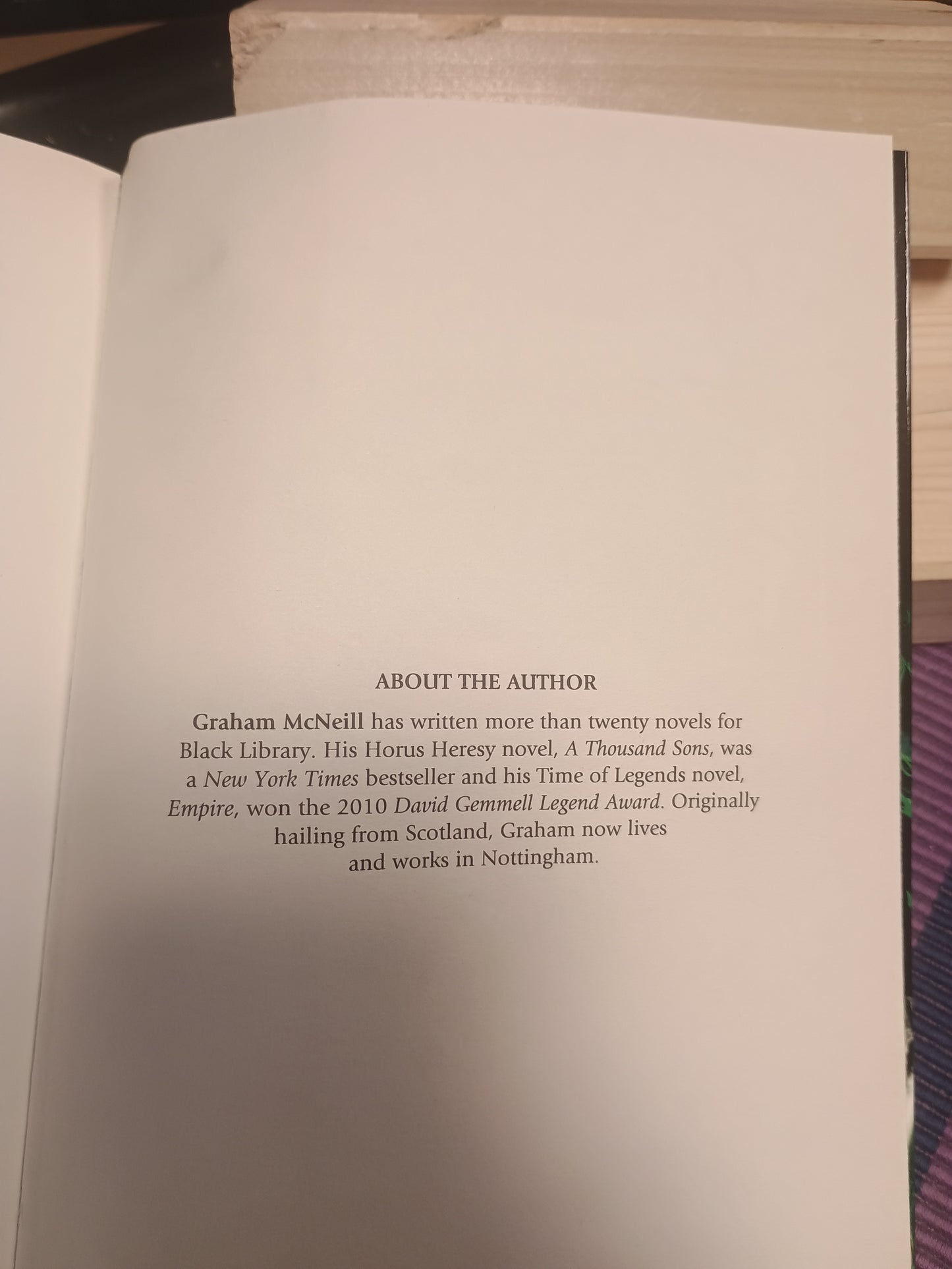 Angel Exterminatus: Flesh and iron, Graham McNeill