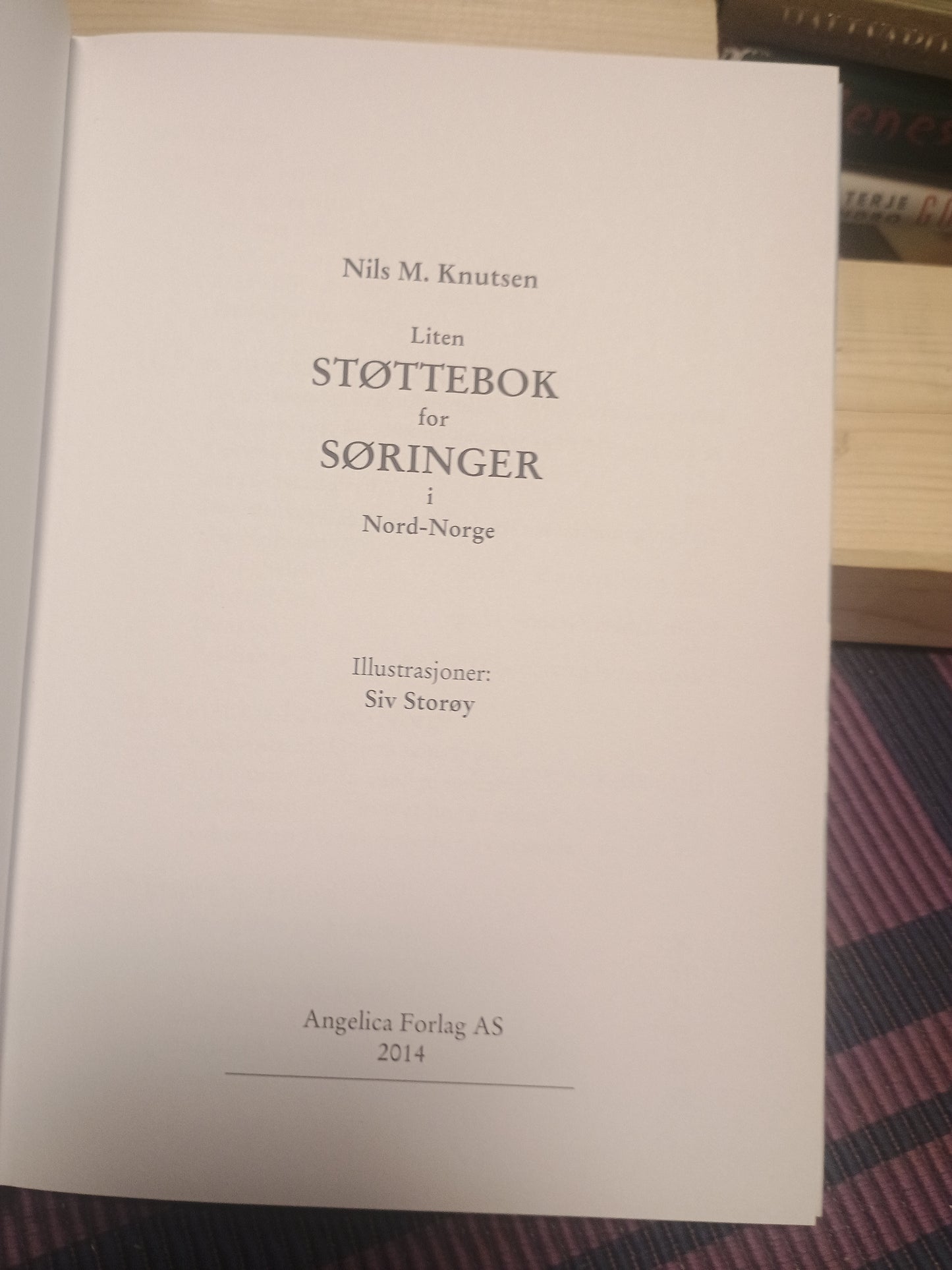 Liten støttebok for søringer i Nord-Norge, Nils M. Knutsen