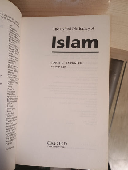 The Oxford Dictionary of Islam, John L. Esposito