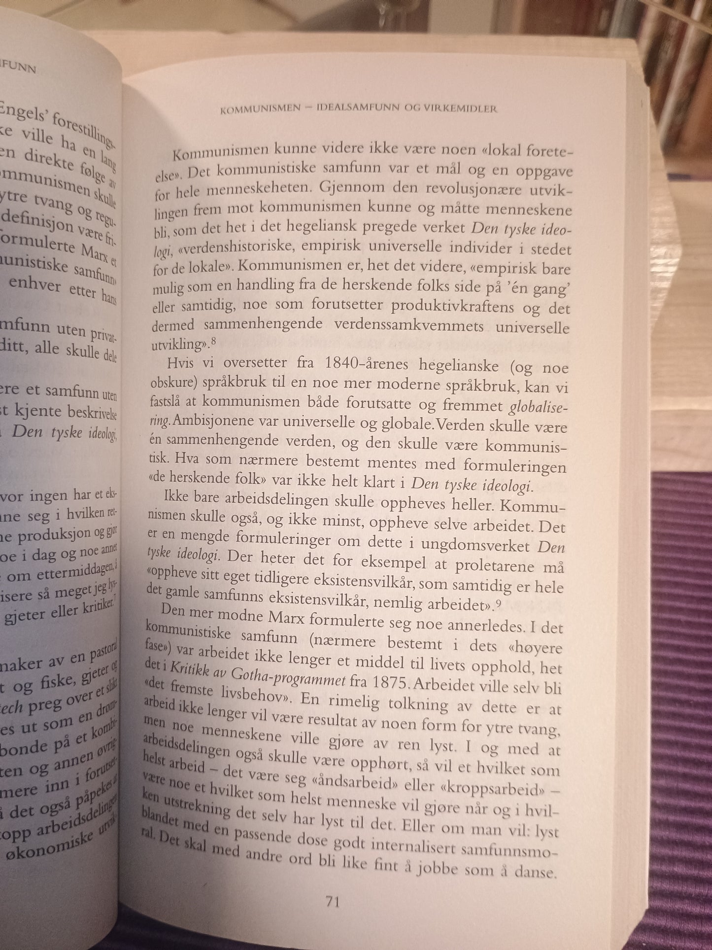 Drømmen om de fullkomne samfunn, Øystein Sørensen