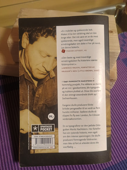 Falskmyntner i Sachsenhausen, Moritz Nachtstern og Ragnar Arntzen
