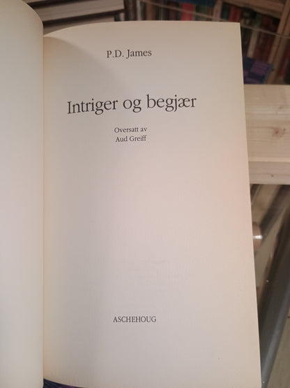 Intriger og begjær, P.D. James