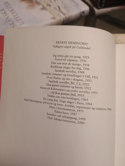 Kort fortalt: Hemingways noveller i samling, Ernest Hemingway