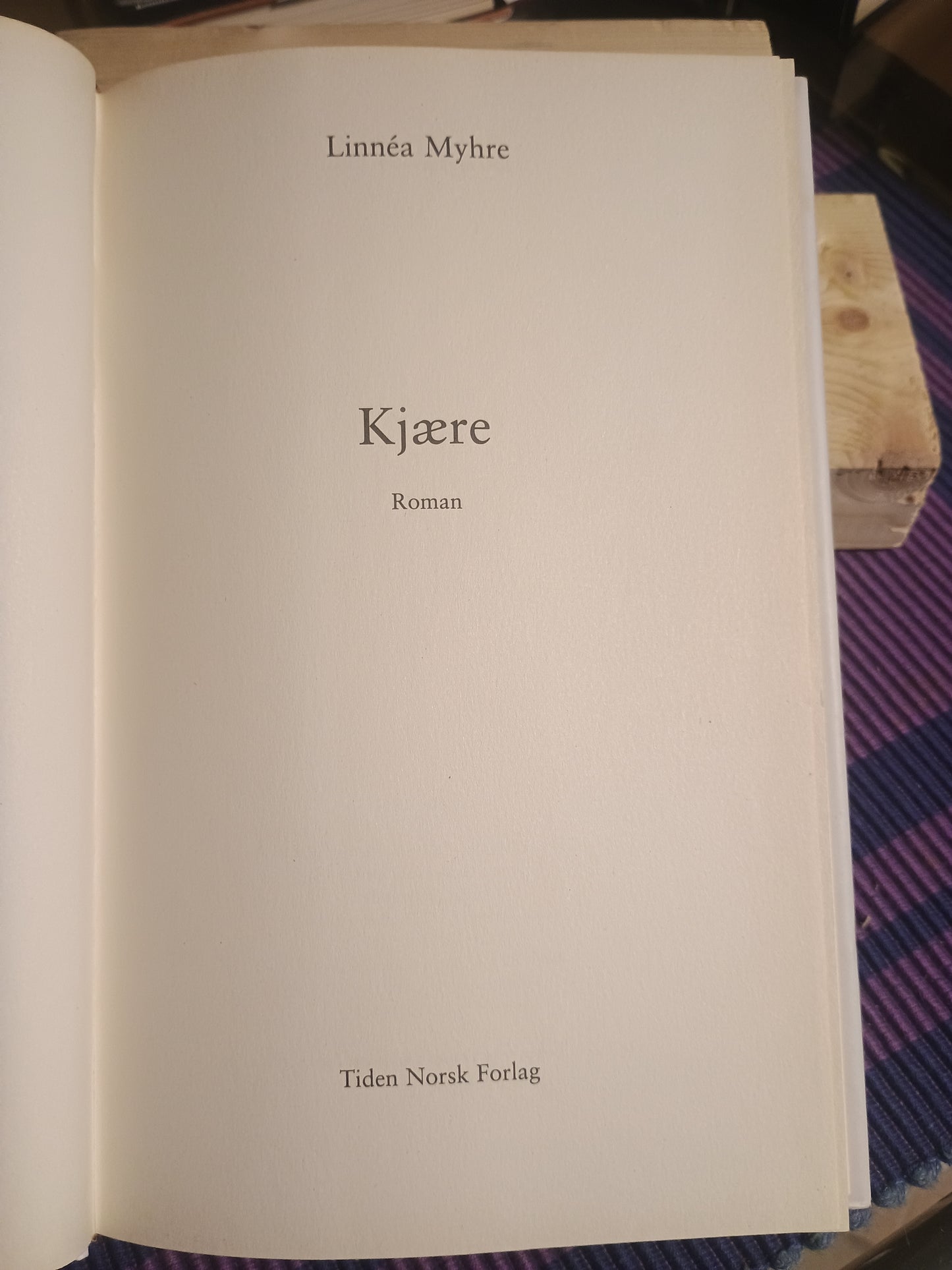 Kjære, Linnéa Myhre
