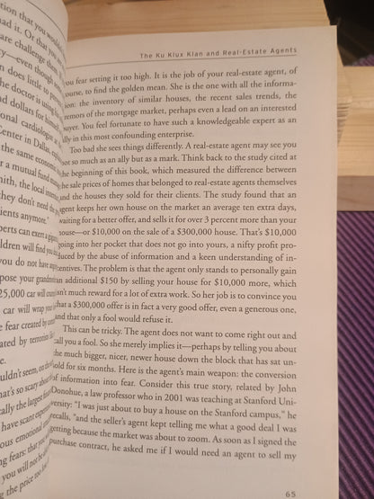 Freakonomics, Steven D. Levitt & Stephen J. Dubner