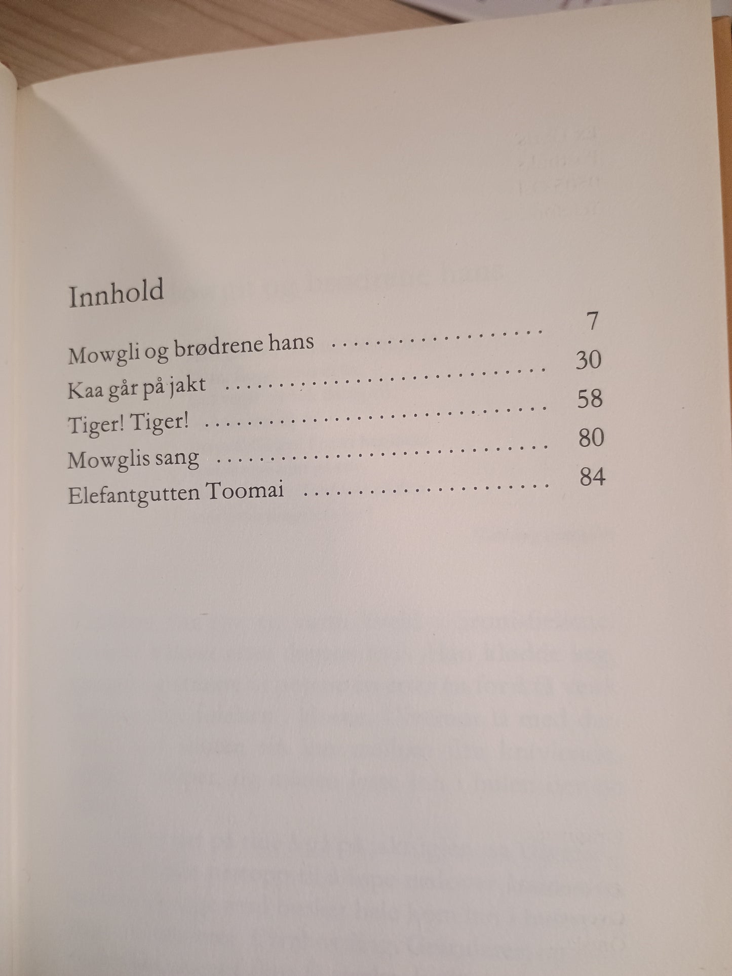 Jungelboken, Rudyard Kipling