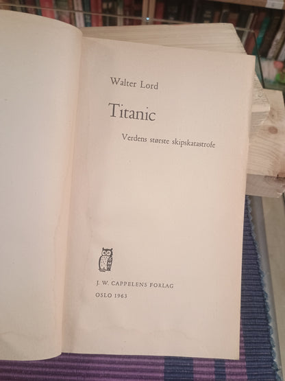 Titanic: Verdens største skipskatastrofe, Walter Lord
